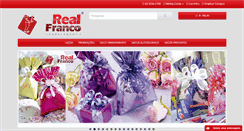 Desktop Screenshot of embalagensrealfranco.com.br