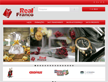 Tablet Screenshot of embalagensrealfranco.com.br